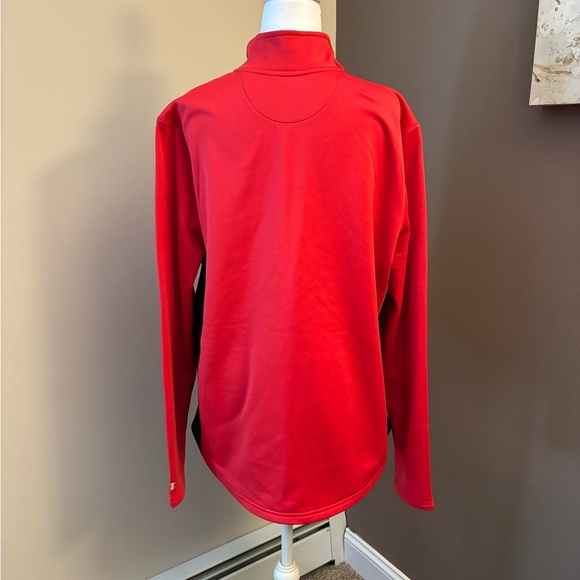 Champion Women's Red Bomber Jacket - Picture 5 of 7